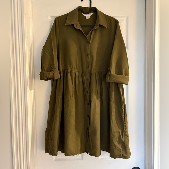 APRICOT Dresses & Skirts - APRICOT Khaki Mini Dress